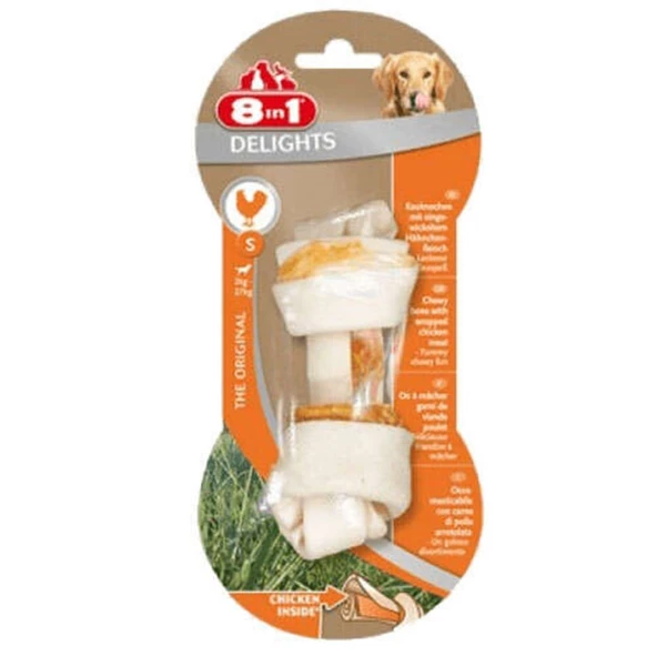 8in1 Delights Bones Köpekler İçin Ağız Bakım Kemiği Small ürün görseli 1