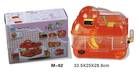 Dayang Hamster Kafesi Sayaçlı 33X25X28.8 ürün görseli 1
