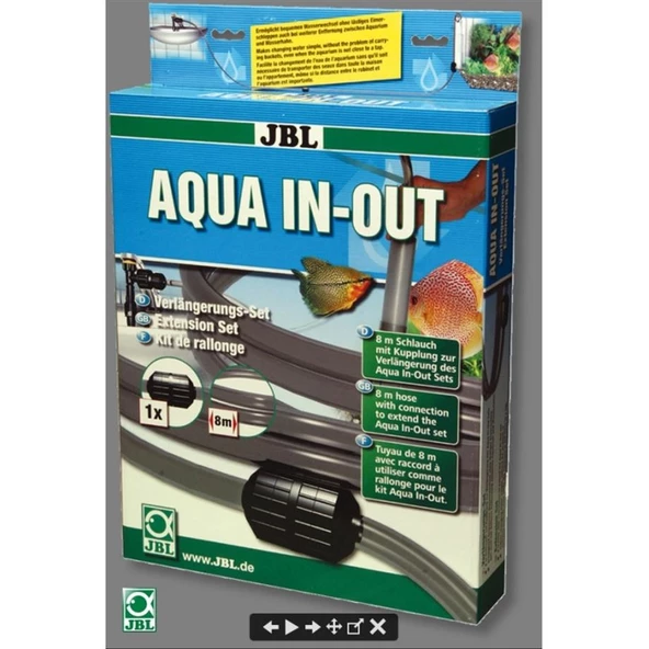 Jbl Aqua In-Out Hortum Uzatma 12/16Mm 8M ürün görseli 1