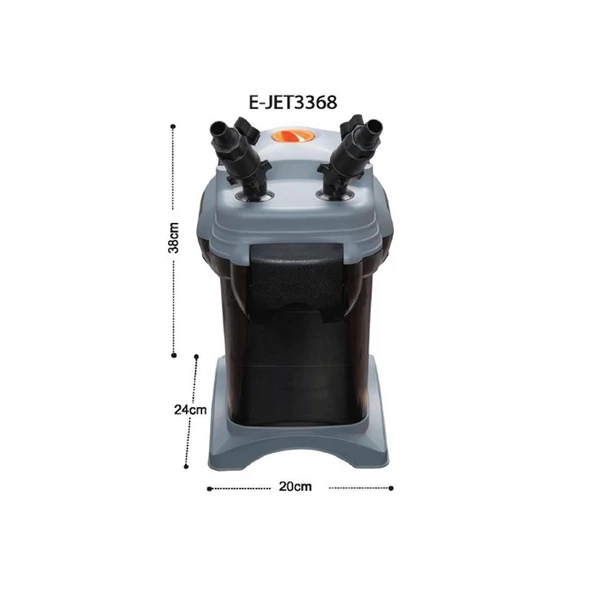 Jet 3368 Dış Filtre 1650 L/H ürün görseli 1