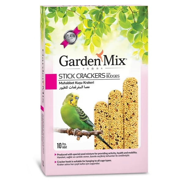 Gardenmix Platin Sade Kuş Krakeri 10Lu ürün görseli 1