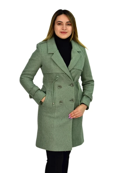 Kadın Kaşe Kaban K3018 BGL-ST03285 ürün görseli 1