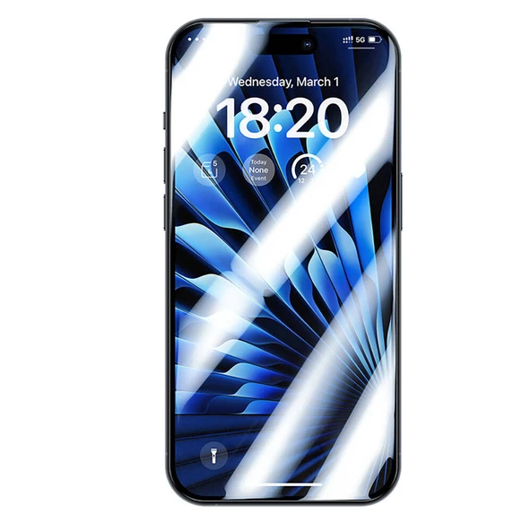 Vendas iPhone 13 Pro Uyumlu Exclusive V-Pro Safir Hardness Tempered Glass Ekran Koruyucu 2 Adet Set ürün görseli 1