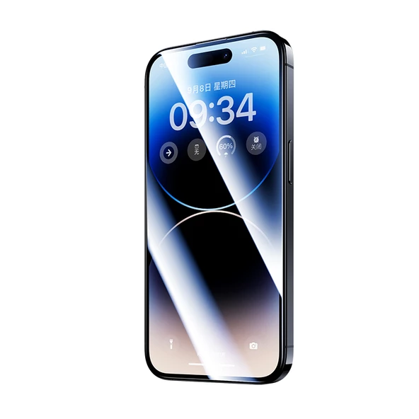 Vendas iPhone 14 Plus Uyumlu V-Pro Elektro Kaplama hidrofobik Tempered Cam Ekran Koruyucu 2 Adet ürün görseli 1