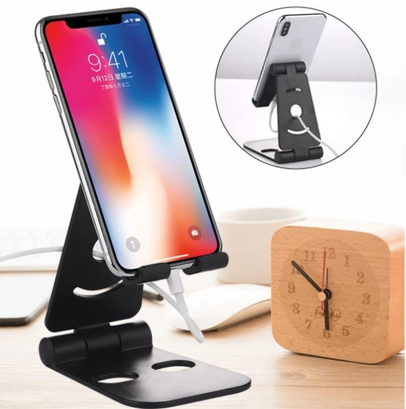 Masaüstü Katlanabilir Telefon Tablet Standı - Resim 3