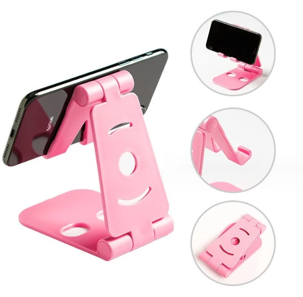 Masaüstü Katlanabilir Telefon Tablet Standı - Resim 5