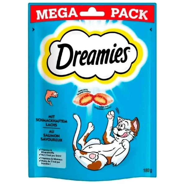 Dreamies Somonlu Kedi Ödülü 180 Gr ürün görseli 1