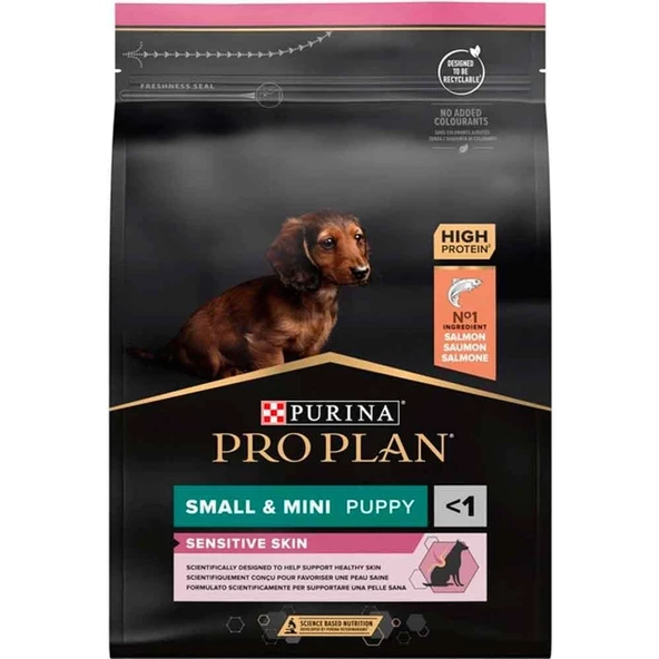 Pro Plan Yavru Küçük Irk Köpekler İçin Somonlu Köpek Maması 3 Kg ürün görseli 1