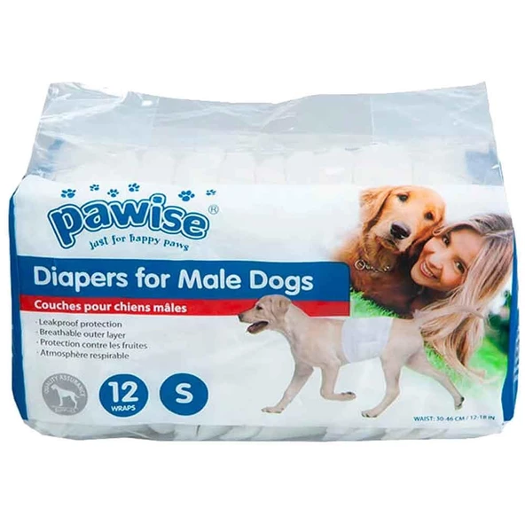 Pawise Erkek Köpek Çiş Bezi S 12 Adet ürün görseli 1