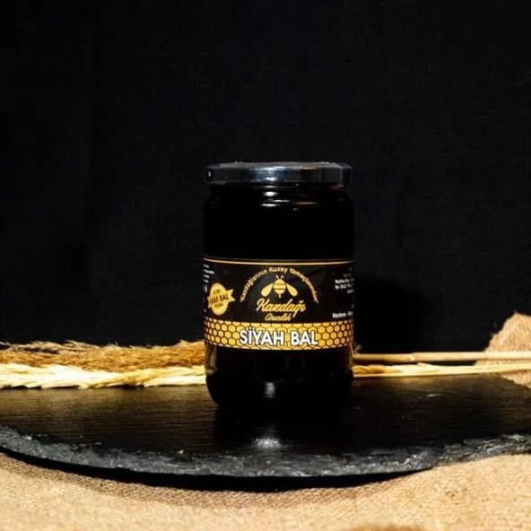 SİYAH BAL( Kazdağları Meşe-Kestane Balı ) 850gr ürün görseli 1