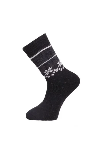 Panthzer Casual Wool Erkek Çorap Siyah ürün görseli 1