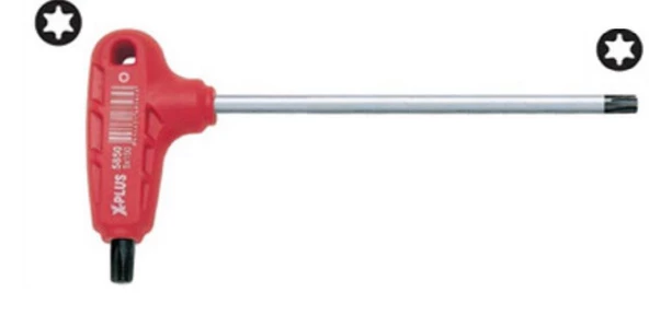 Cerpa X-Plus T Saplı Alyan T27 X150 mm T Saplı Torx Allen Anahtar ürün görseli 1
