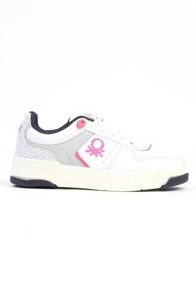 Benetton BN-31211 Kadın Sneaker Ayakkabı Beyaz 36-40 ürün görseli 1