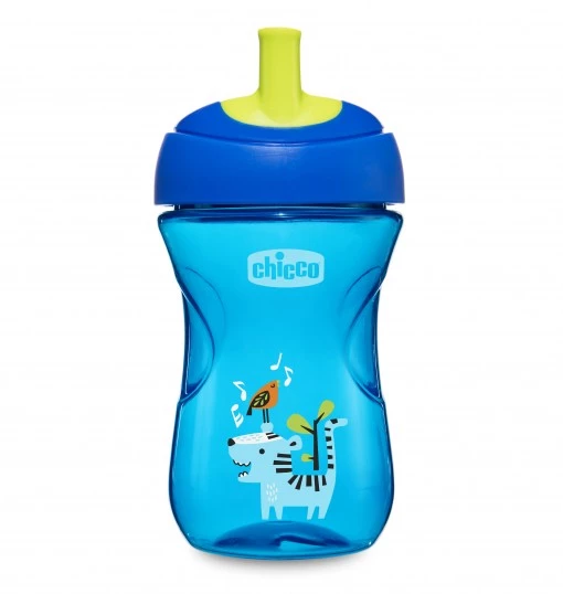 Chicco Pipetli Eğitim Bardağı 12+ Erkek ürün görseli 1