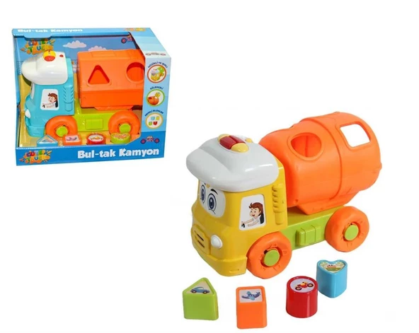 Aya Toys Bultak Şirin Kamyonlar 40197 KASA, Eğitici Öğretici Bultak Kamyon ürün görseli 1