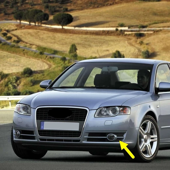 Audi A4 B7 2005-2008 Sol Sis Farı Alt Plastik Parçası 8E0807489 ürün görseli 1