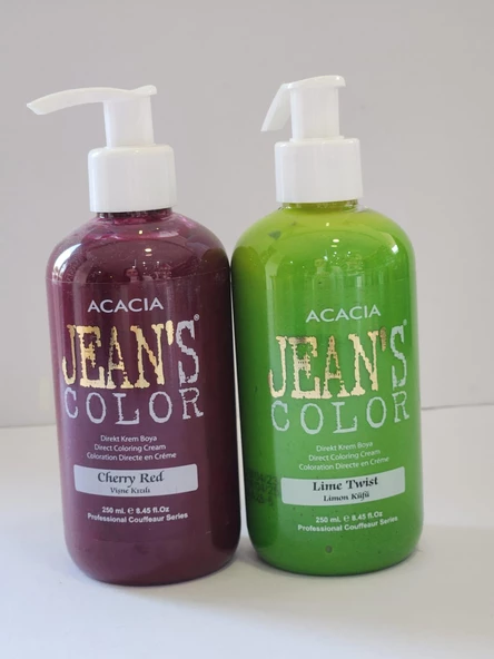 Jean's Color Vişne Kızılı-Limon Küfü 250ml 2liset ürün görseli 1