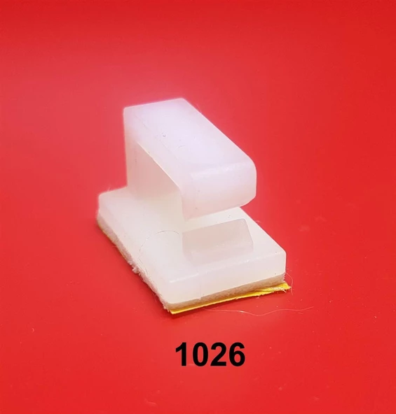 Yapışkanlı Kablo Klipsi YKKL-10X16 - 1026 250 Adet ürün görseli 1