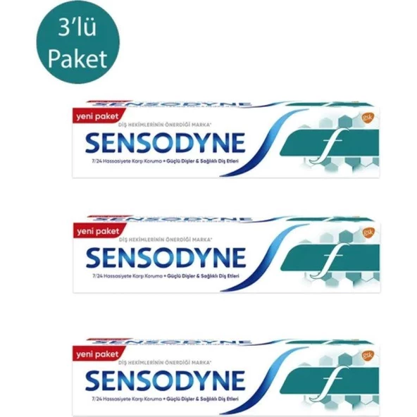 Sensodyne F 100 Ml - Resim 3