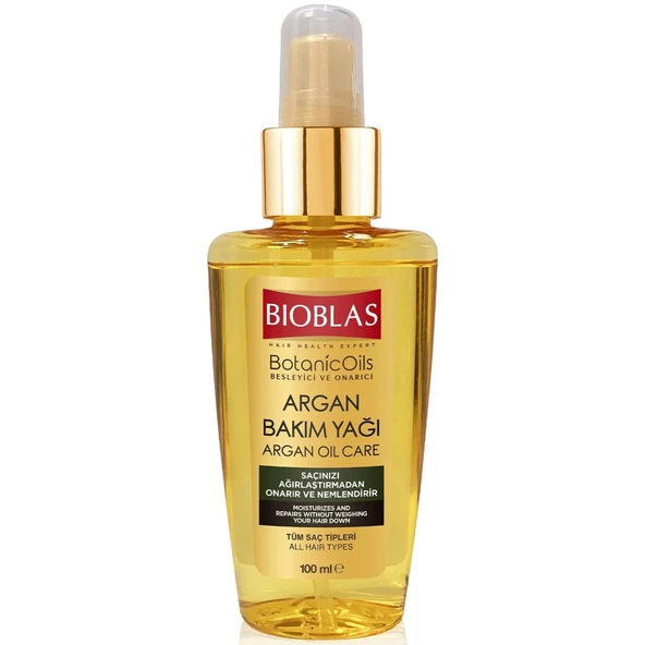 Bioblas Botanic Oils Argan Saç Bakım Yağı 100 ml ürün görseli 1