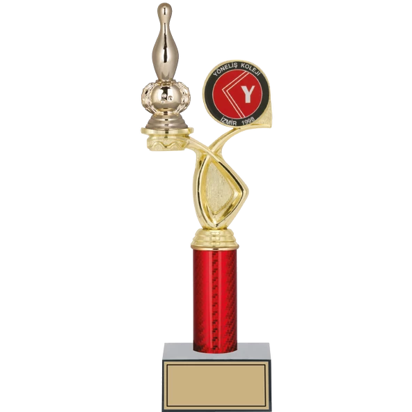 ODAK KUPA - Figürlü Kupalar - Bowling / Labut Figürlü Kupalar FG-016 B - 34 cm ürün görseli 1