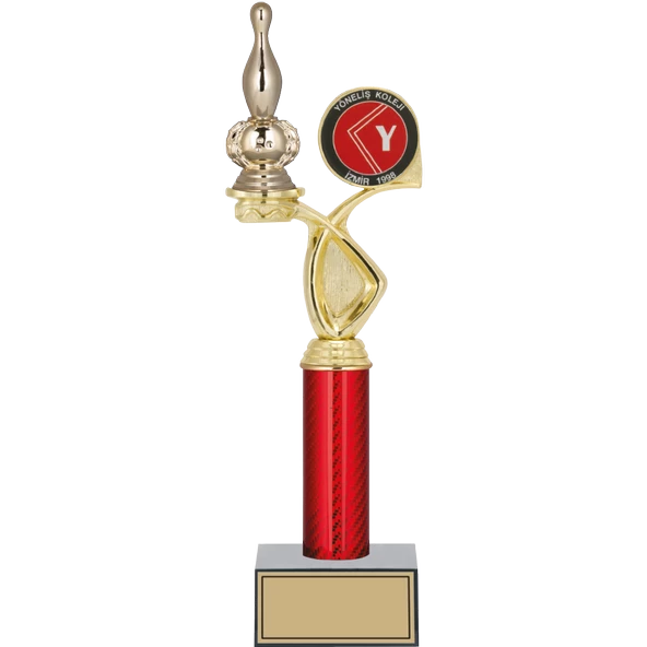 ODAK KUPA - Figürlü Kupalar - Bowling / Labut Figürlü Kupalar FG-016 A - 37 cm ürün görseli 1