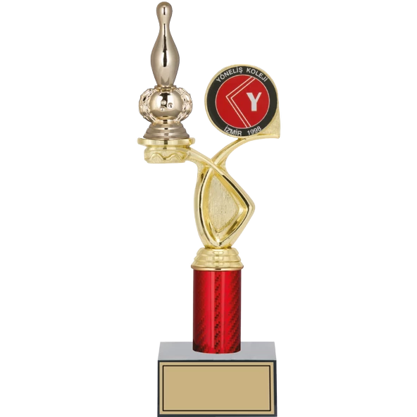 ODAK KUPA - Figürlü Kupalar - Bowling / Labut Figürlü Kupalar FG-016 C - 32 cm ürün görseli 1