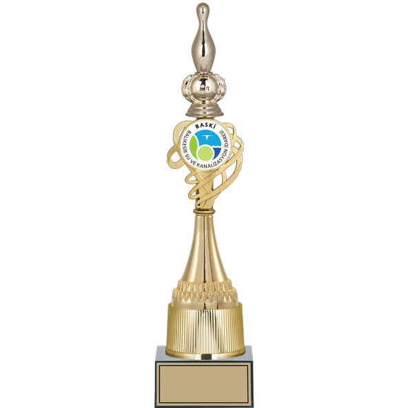 ODAK KUPA - Figürlü Kupalar - Bowling / Labut Figürlü Kupalar FG-036 A - 40 cm ürün görseli 1