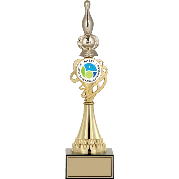 ODAK KUPA - Figürlü Kupalar - Bowling / Labut Figürlü Kupalar FG-034 A - 35 cm ürün görseli 1