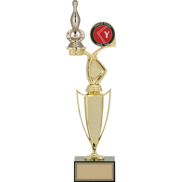 ODAK KUPA - Figürlü Kupalar - Bowling / Labut Figürlü Kupalar FG-043 A - 41 cm ürün görseli 1