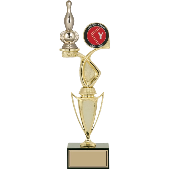 ODAK KUPA - Figürlü Kupalar - Bowling / Labut Figürlü Kupalar FG-043 C - 37 cm ürün görseli 1