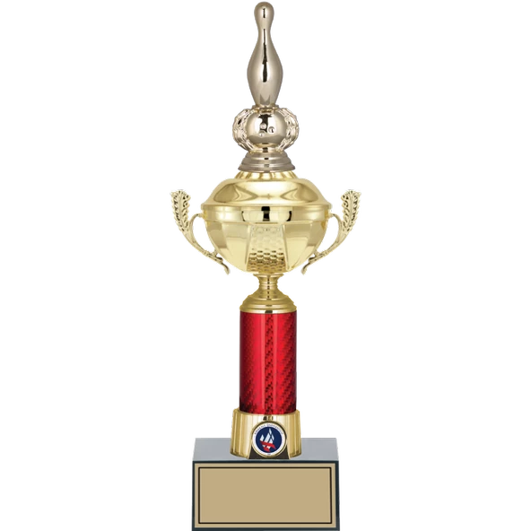 ODAK KUPA - Figürlü Kupalar - Bowling / Labut Figürlü Kupalar FG-054 C - 38 cm ürün görseli 1