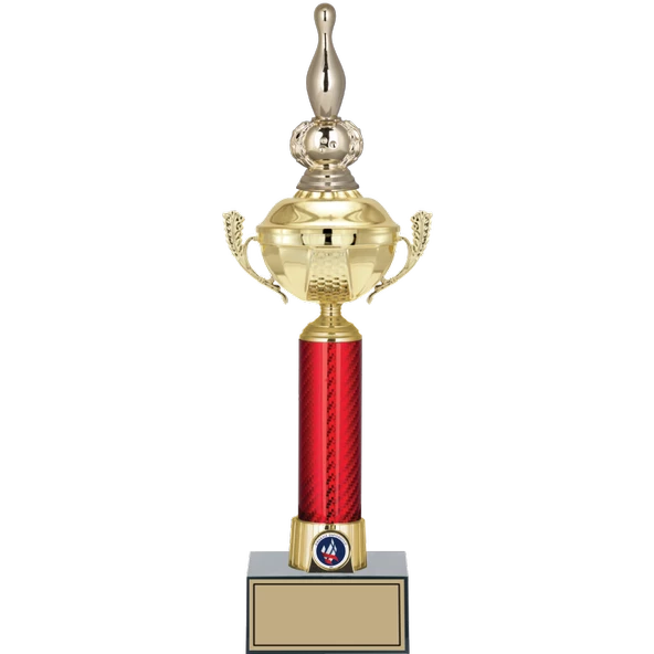 ODAK KUPA - Figürlü Kupalar - Bowling / Labut Figürlü Kupalar FG-054 A - 43 cm ürün görseli 1