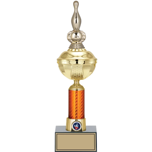 ODAK KUPA - Figürlü Kupalar - Bowling / Labut Figürlü Kupalar FG-055 C - 38 cm ürün görseli 1