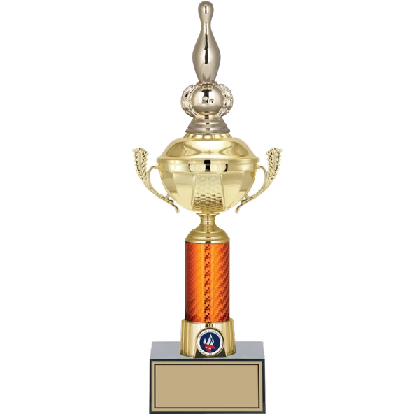 ODAK KUPA - Figürlü Kupalar - Bowling / Labut Figürlü Kupalar FG-056 C - 38 cm ürün görseli 1