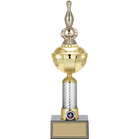 ODAK KUPA - Figürlü Kupalar - Bowling / Labut Figürlü Kupalar FG-057 C - 38 cm ürün görseli 1