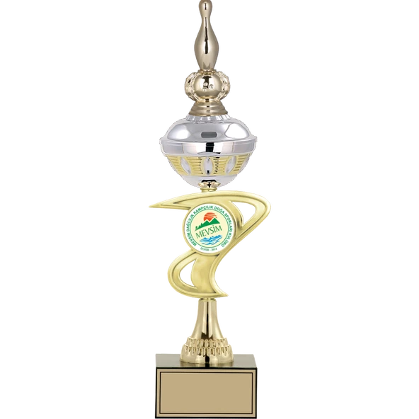ODAK KUPA - Figürlü Kupalar - Bowling / Labut Figürlü Kupalar FG-065 C - 41 cm ürün görseli 1