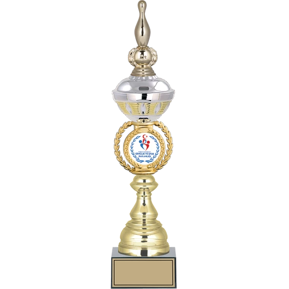 ODAK KUPA - Figürlü Kupalar - Bowling / Labut Figürlü Kupalar FG-066 B - 44 cm ürün görseli 1