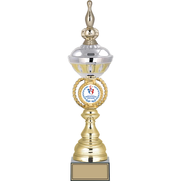 ODAK KUPA - Figürlü Kupalar - Bowling / Labut Figürlü Kupalar FG-066 A - 47 cm ürün görseli 1