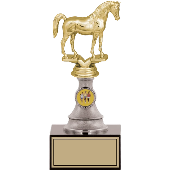ODAK KUPA - Figürlü Kupalar - At Figürlü Kupalar FG-010 C - 23 cm ürün görseli 1