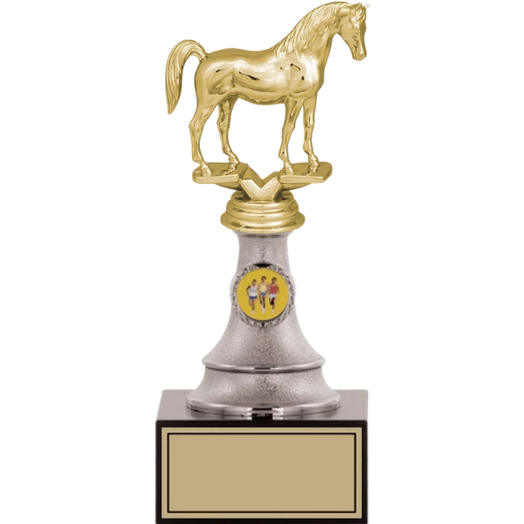 ODAK KUPA - Figürlü Kupalar - At Figürlü Kupalar FG-010 B - 24 cm ürün görseli 1