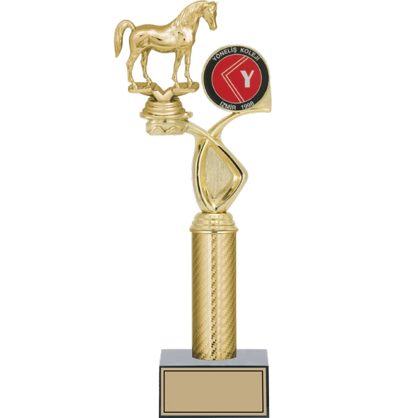 ODAK KUPA - Figürlü Kupalar - At Figürlü Kupalar FG-015 A - 37 cm ürün görseli 1