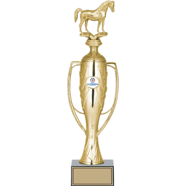 ODAK KUPA - Figürlü Kupalar - At Figürlü Kupalar FG-026 A - 41 cm ürün görseli 1
