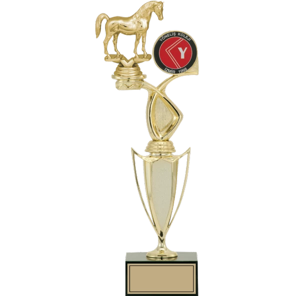 ODAK KUPA - Figürlü Kupalar - At Figürlü Kupalar FG-043 B - 39 cm ürün görseli 1