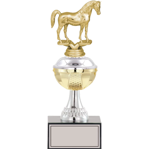 ODAK KUPA - Figürlü Kupalar - At Figürlü Kupalar FG-045 C - 28 cm ürün görseli 1