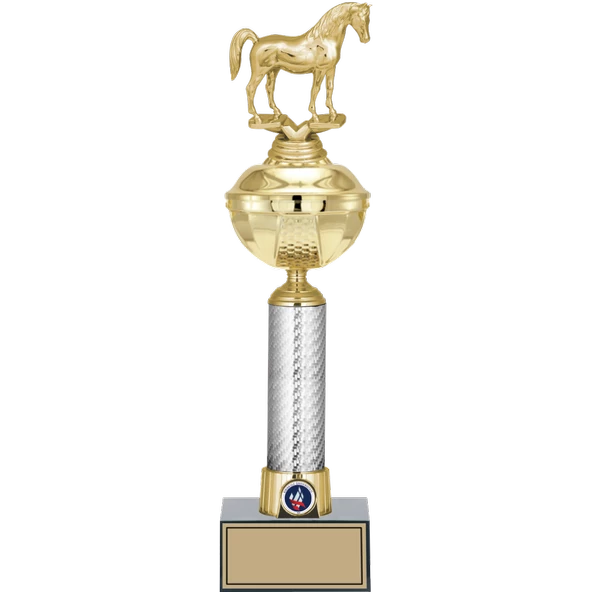 ODAK KUPA - Figürlü Kupalar - At Figürlü Kupalar FG-057 A - 43 cm ürün görseli 1
