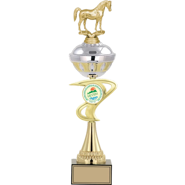 ODAK KUPA - Figürlü Kupalar - At Figürlü Kupalar FG-065 A - 46 cm ürün görseli 1
