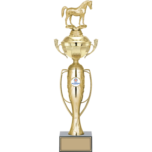 ODAK KUPA - Figürlü Kupalar - At Figürlü Kupalar FG-072 C - 45 cm ürün görseli 1