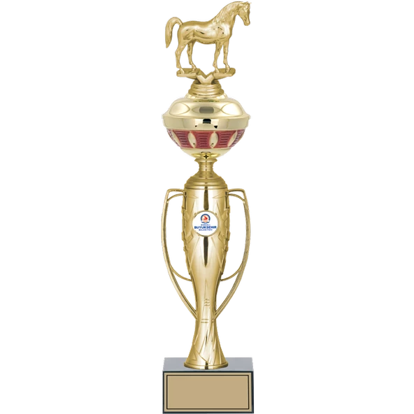 ODAK KUPA - Figürlü Kupalar - At Figürlü Kupalar FG-073 C - 45 cm ürün görseli 1