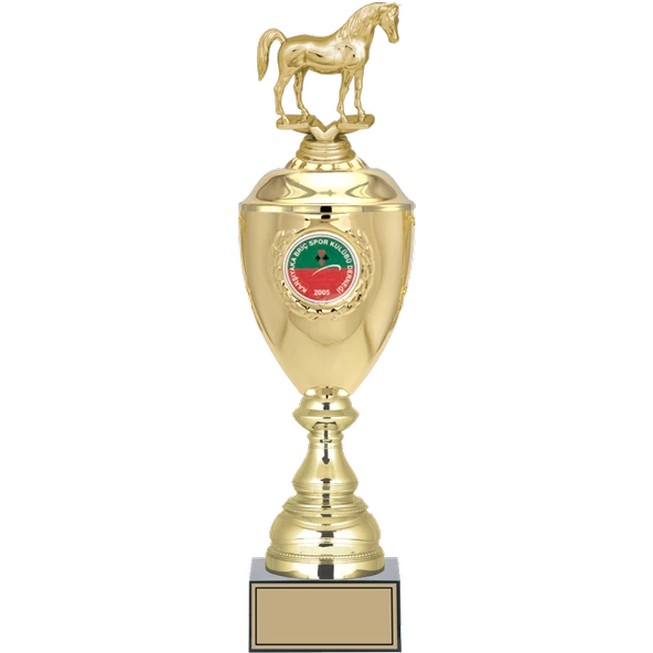 ODAK KUPA - Figürlü Kupalar - At Figürlü Kupalar FG-079 B - 45 cm ürün görseli 1